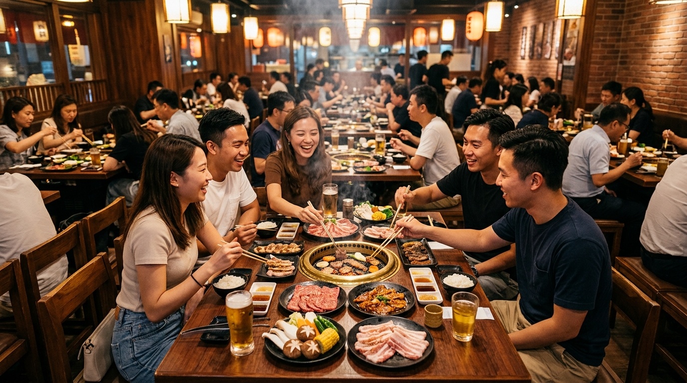 日式燒肉店頂手｜年收過千萬，高人氣唔使愁客源，座位多翻枱快