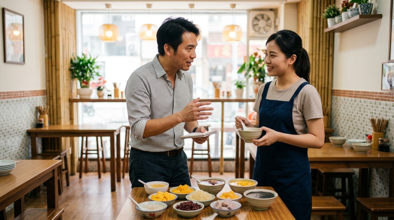 有小食牌座位甜品糖水店頂讓