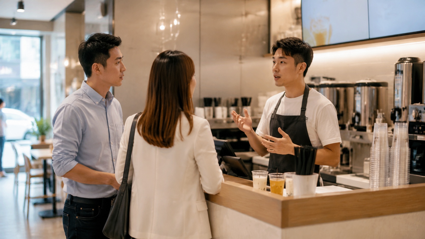 茶飲店頂手