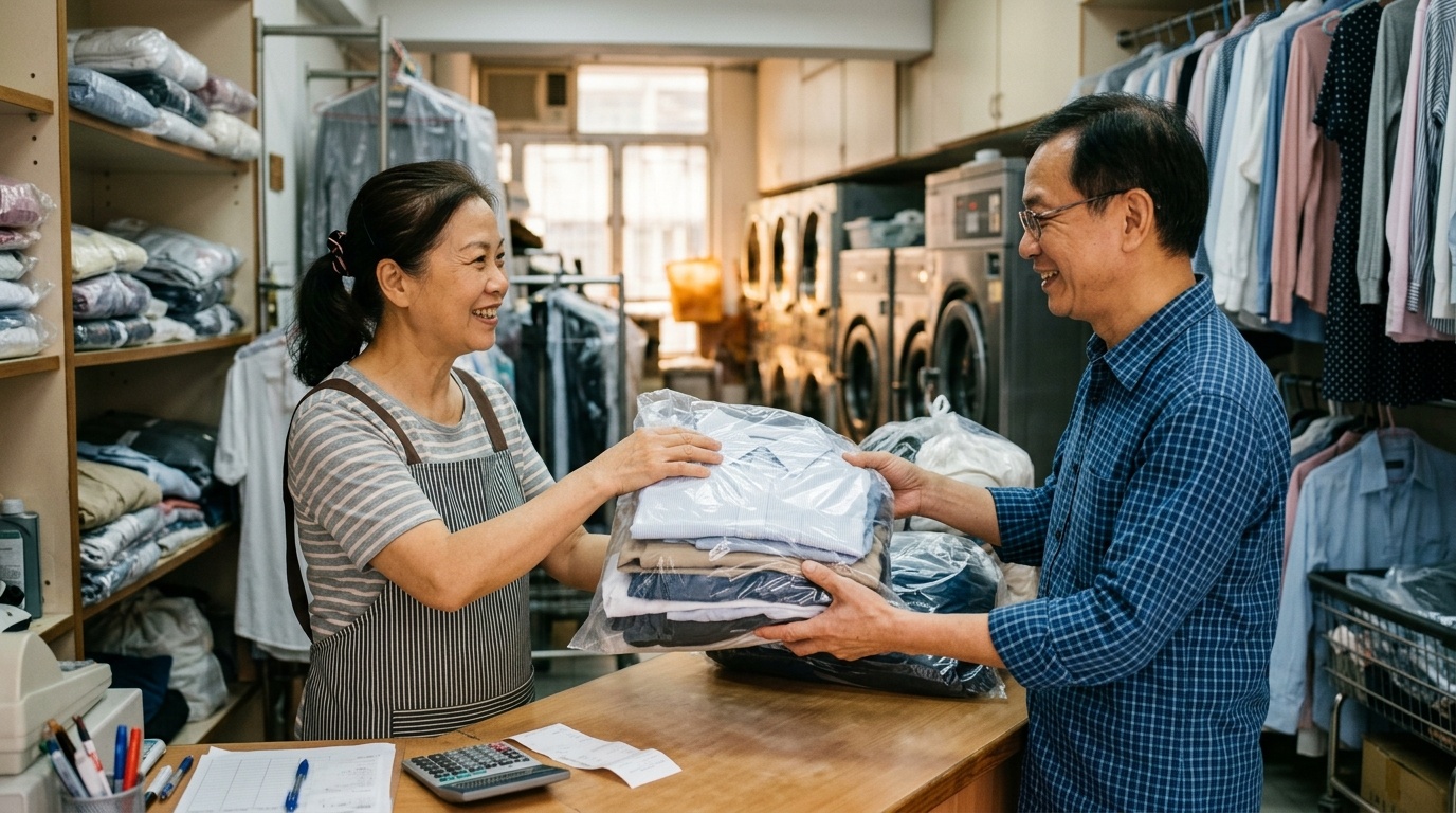 洗衣店頂手