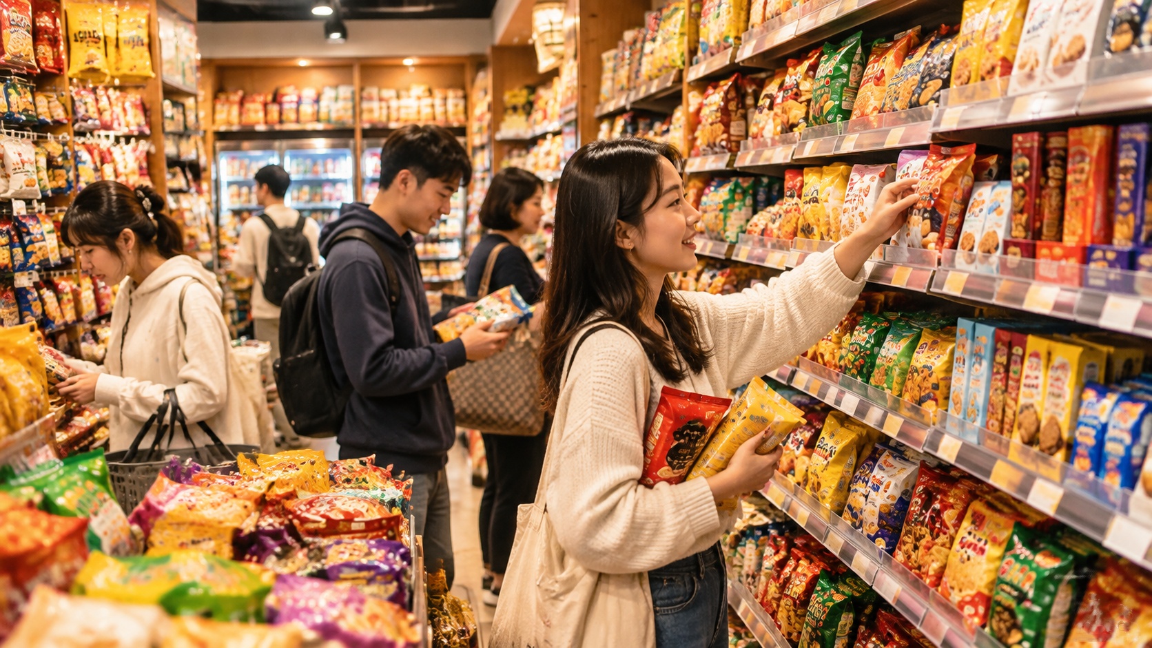 開零食店